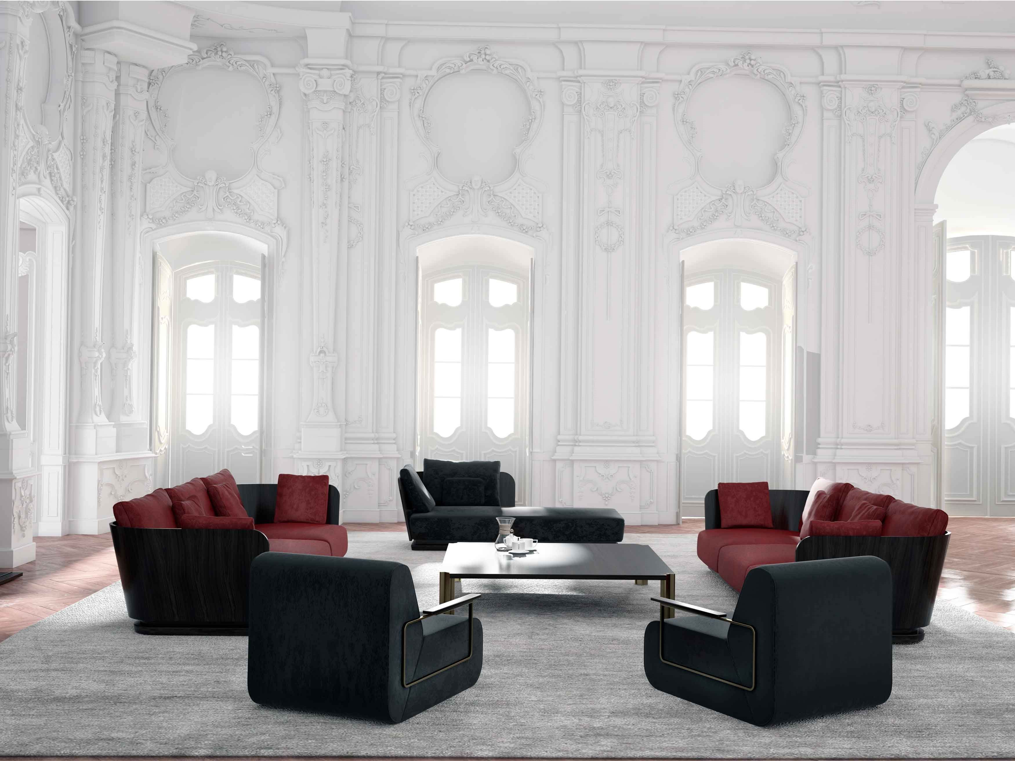 4-местный тканевый диван Punt Amor Cortese ARCH-00063569 - Вид №12