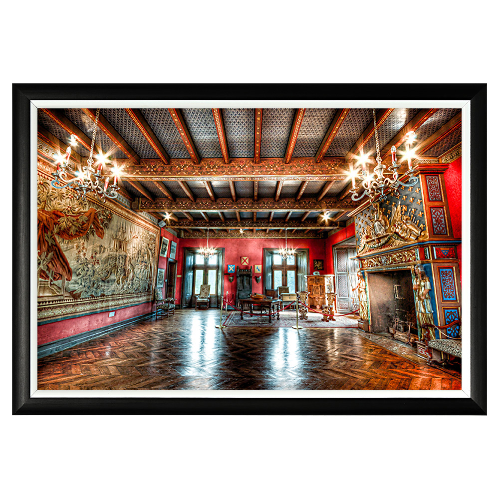 896519195_1818 Арт-постер «Замок в долине» Object Desire 