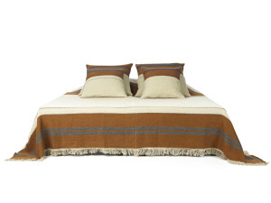 Льняное и шерстяное покрывало