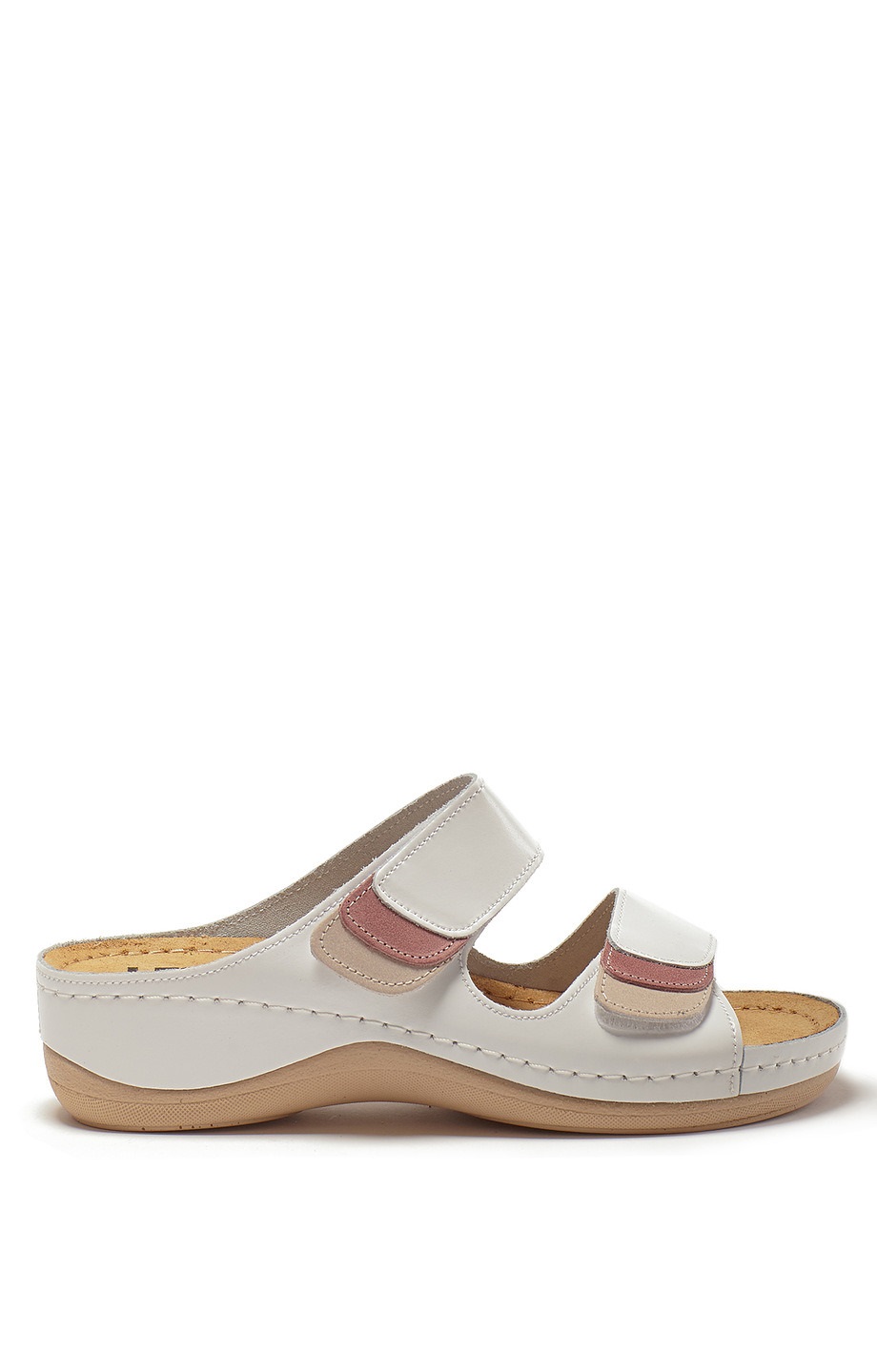 62377 Сандалии "Leon" женские белые LEON  Врач  размер 38  - Вид №3