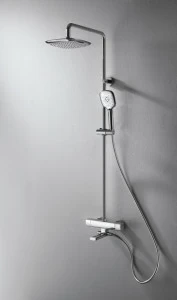 Душевой гарнитур с изливом с термостатом RAEL F699153C-A bravat