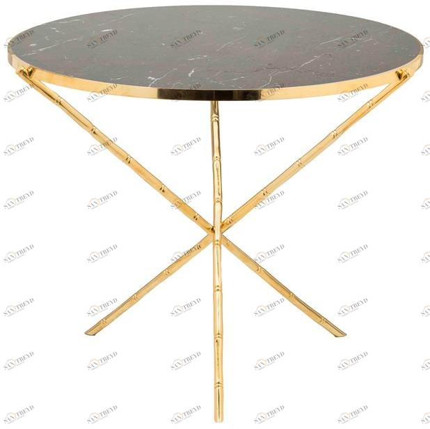 Il Bronzetto Круглый журнальный столик из латуни Eclectic Bam03s_m_l