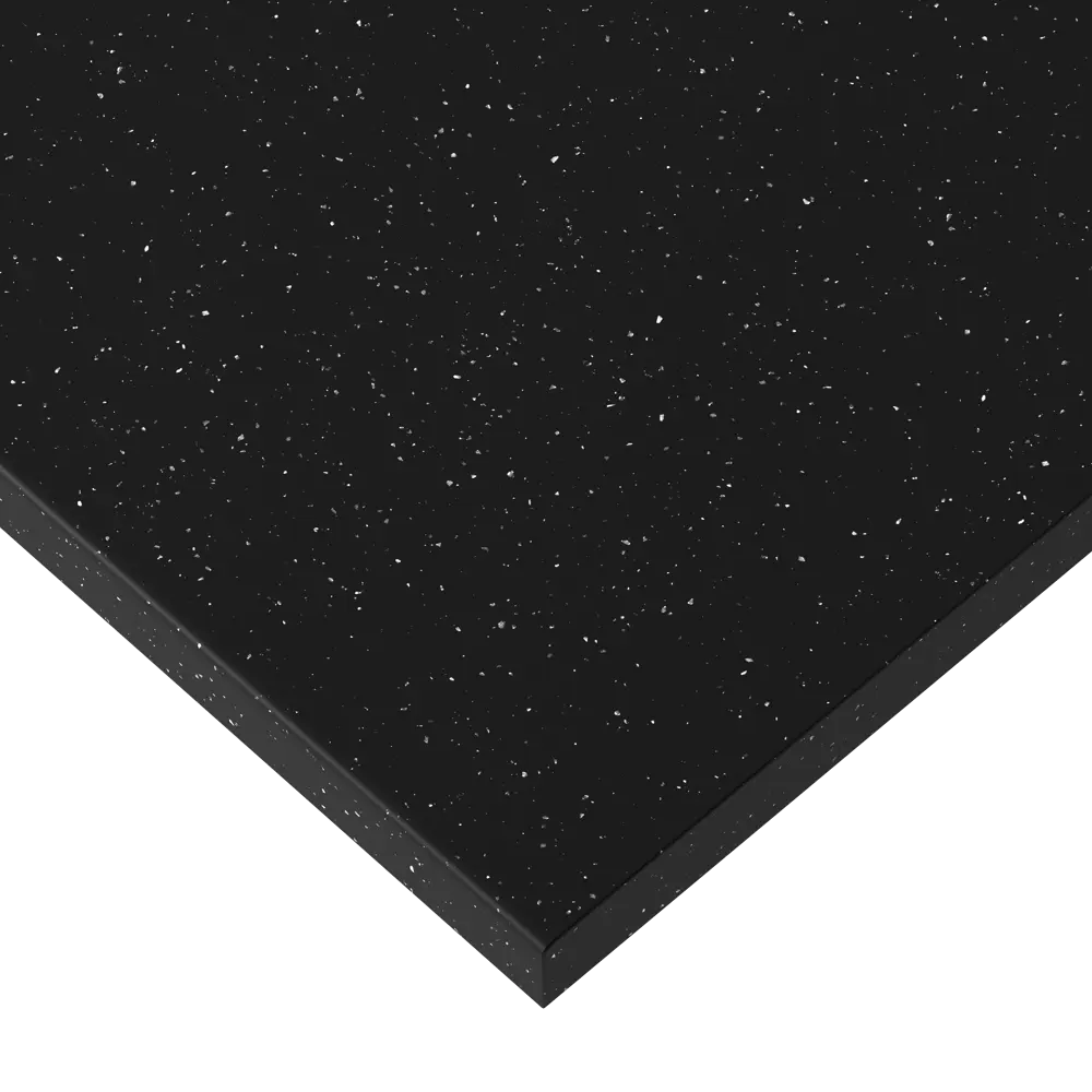 Столешница Найт 240x60x2 см искусственный камень цвет чёрный Santreyd STLM-2089685 - Вид №2