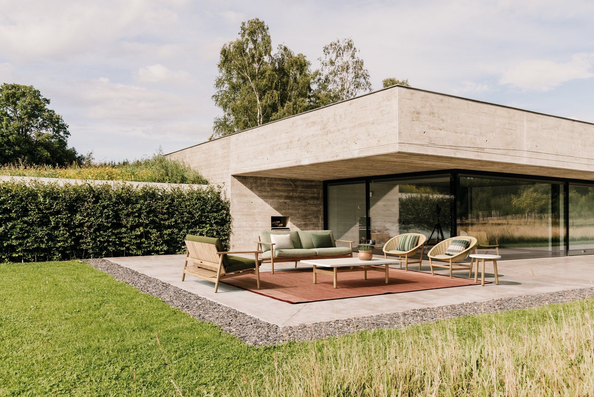 Тканевое садовое кресло Kettal ARCH-00144632 - Вид №2