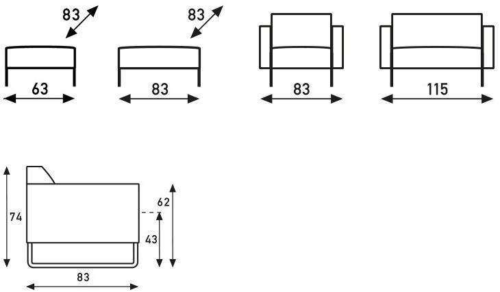 Artifort Кожаное кресло Mare sun-id-1352356 - Вид №1