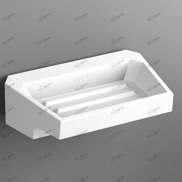 Sonia Мыльница настенная S0 белый 156269