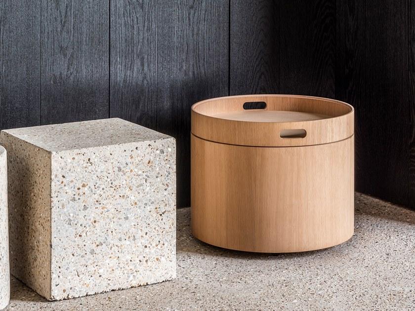 Wildspirit Пуф / журнальный столик из дерева со встроенным ящиком sun-id-1458688 - Вид №14