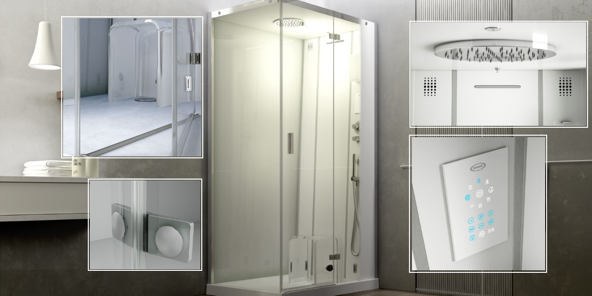 Паровая кабина Cloud 120 Home Spa 9448-295A Sx Jacuzzi 9448295ASX - Вид №1