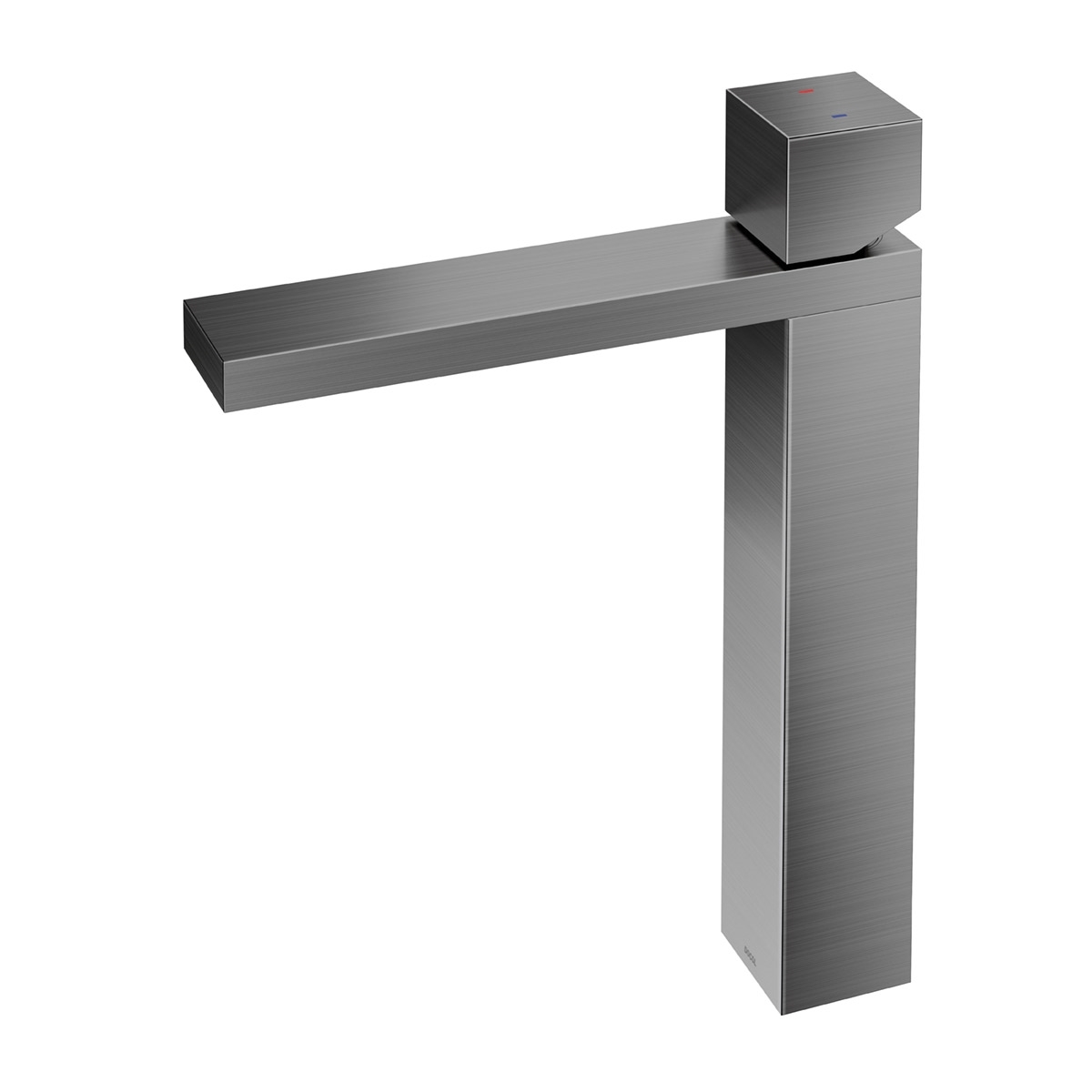 00919670 Однорычажный для ванной комнаты с высоким изливом матовый графит Docol MINIMA