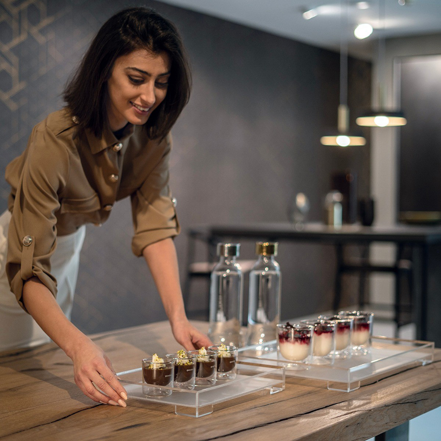 19780100 Поднос essence m, прозрачный Guzzini  - Вид №2