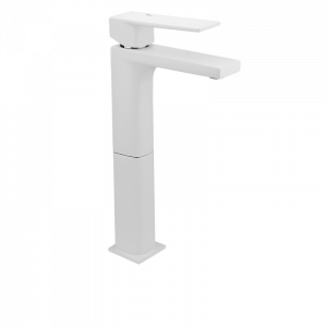 60515602 PREMIUM Белый Высокий Умывальник смеситель Белый GRB MIXERS