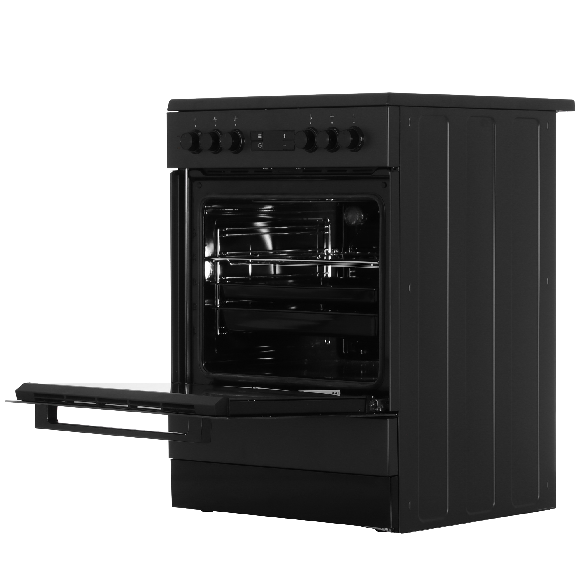 1111023 Электрическая плита Beko FSM67320GAS черный STDN-0131077 - Вид №5