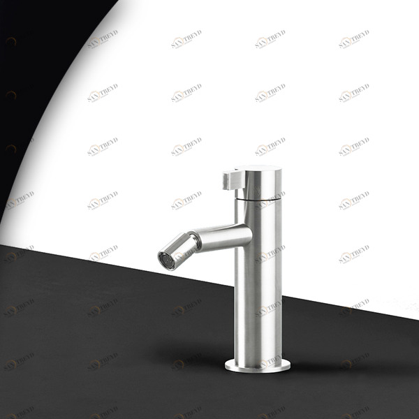 Смеситель для биде TOOX TXQ4L серебристый глянцевый Radomonte