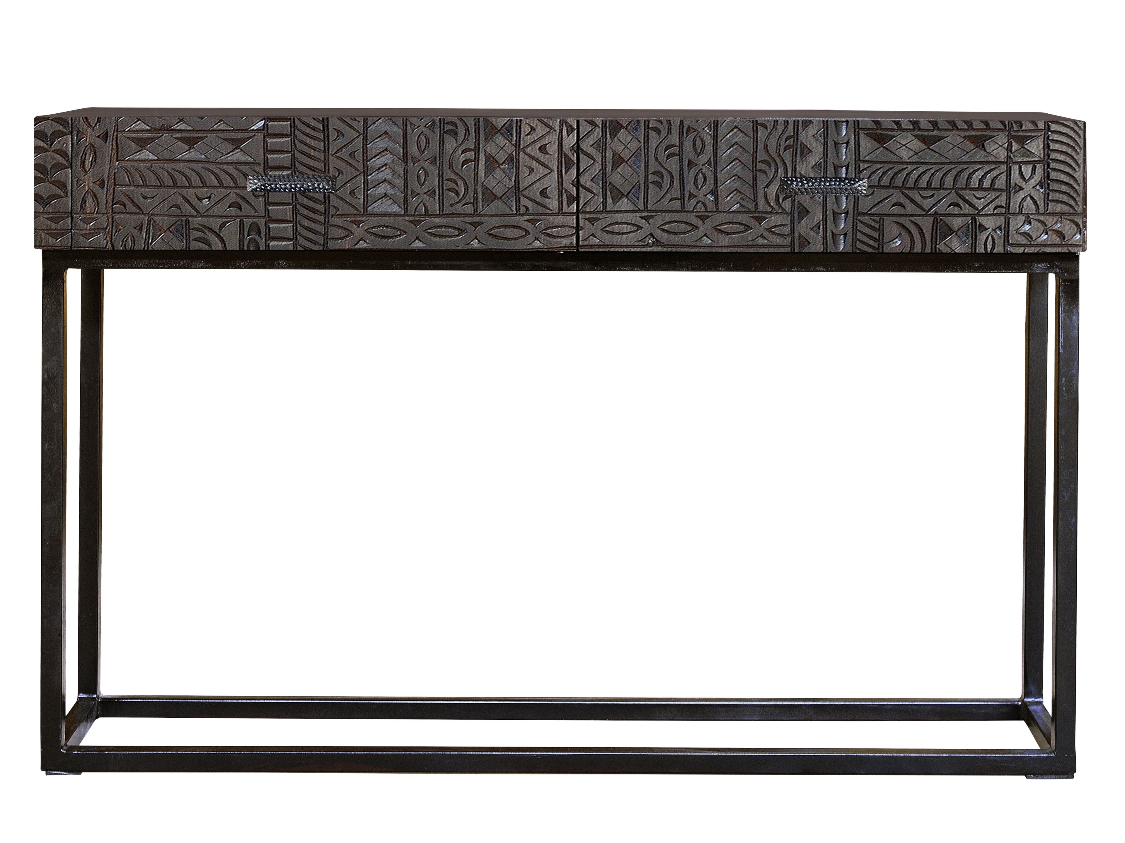 Прямоугольная консоль из манго с ящиками Giner y Colomer Jeroglifico ARCH-00079213