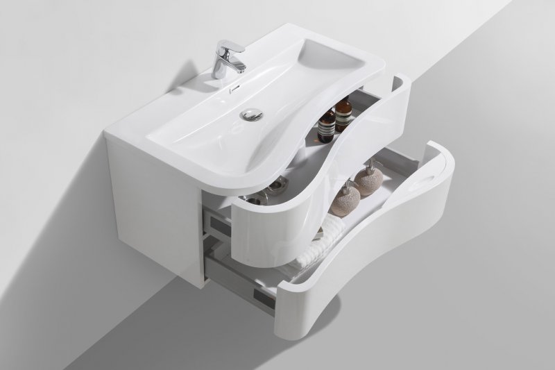 Мебель для ванной BelBagno FORMICA-900-2C-SO-BL  - Вид №1