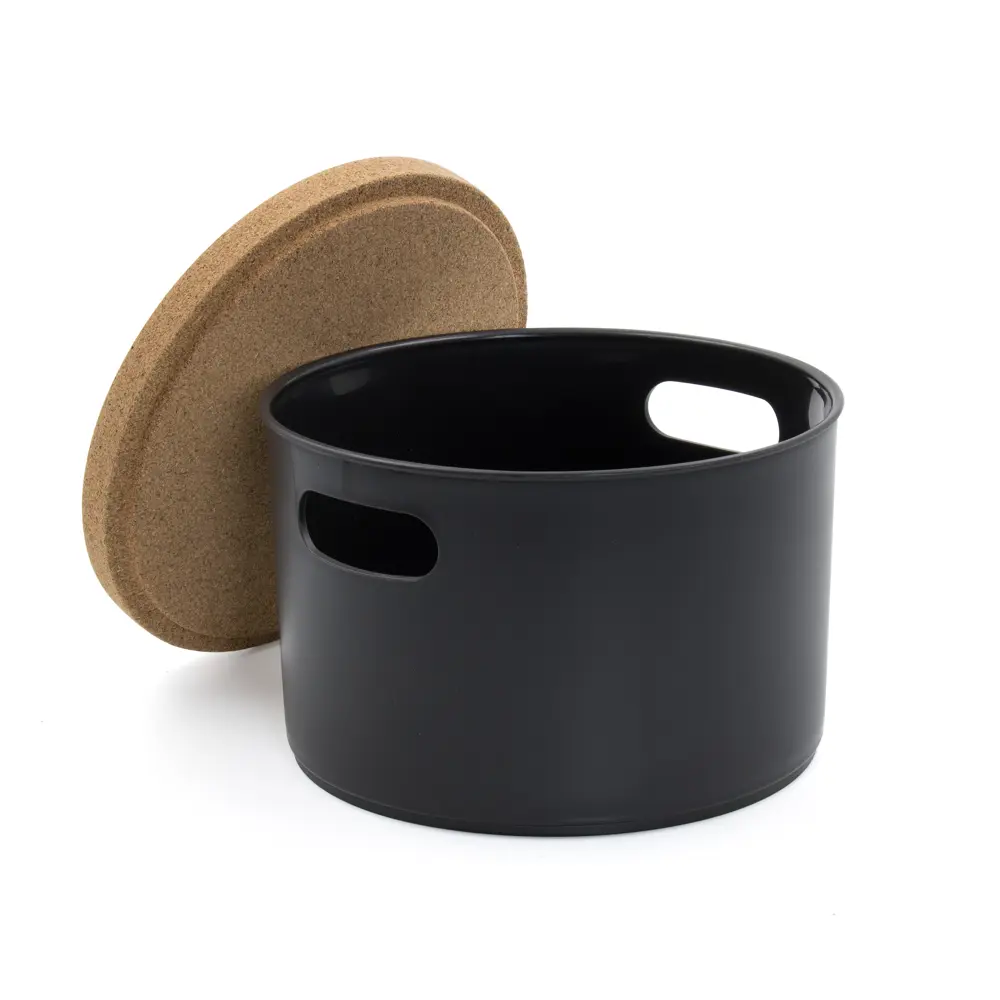 Органайзер круглый Berossi Zero 19.6x13.5x19.6 см цвет базальт STLM-2066054 - Вид №2