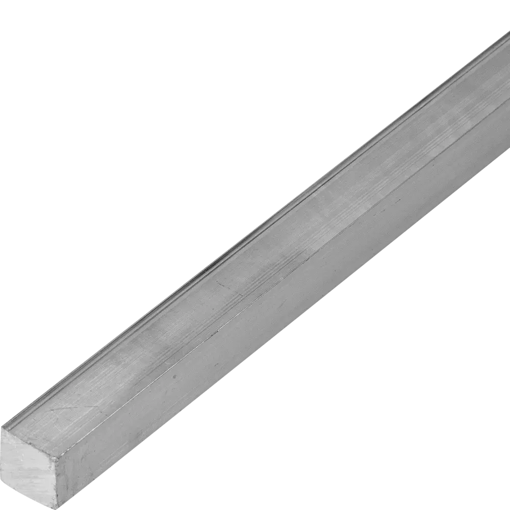 Пруток квадратный 12х12х2000 мм, алюминий, цвет серебро Santreyd STLM-2049583