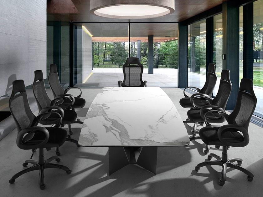 Angel Cerdá Сетчатое офисное кресло с регулируемой высотой и подлокотниками New chair 4074 Angel Cerda - Вид №5