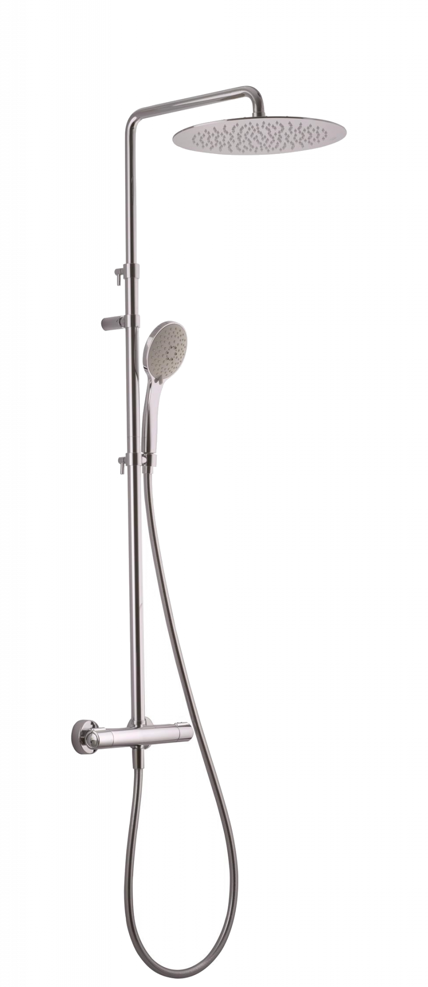 01-1845-N-CR CARIMALI Риголетто телескопическая, душевая лейка MySlim с возможностью осмотра 