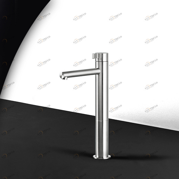 Смеситель для раковины TOOX TXQ3S серебристый матовый Radomonte