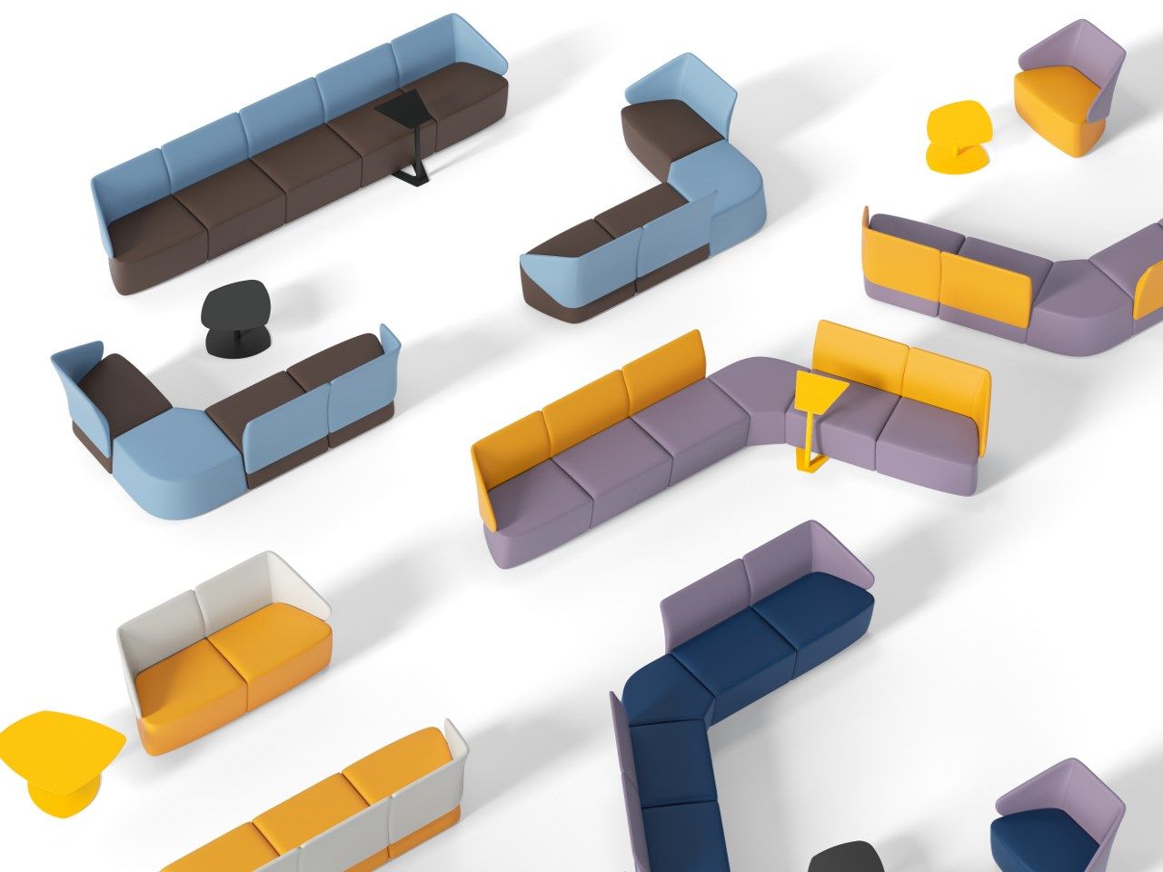 Модульный диван SITLOSOPHY® икебана ARCH-00111522 - Вид №8