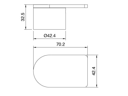 Набор для душа из нержавеющей стали с ручным душем Zazzeri Q316 ARCH-00137899 - Вид №3