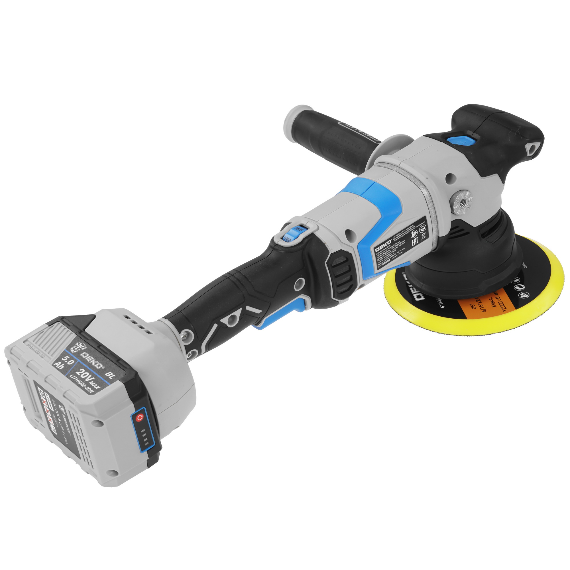 Полировальная машина DEKO DKCP20DA PRO 9254508 STDN-0115946 - Вид №2