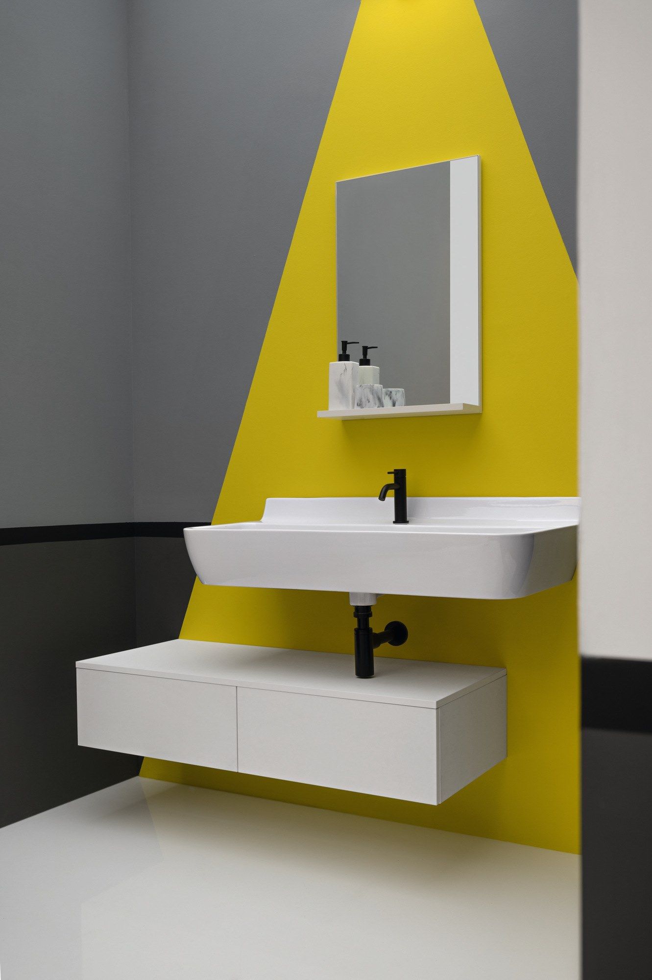 Керамическая прямоугольная раковина Axa корни ARCH-00141584 - Вид №5