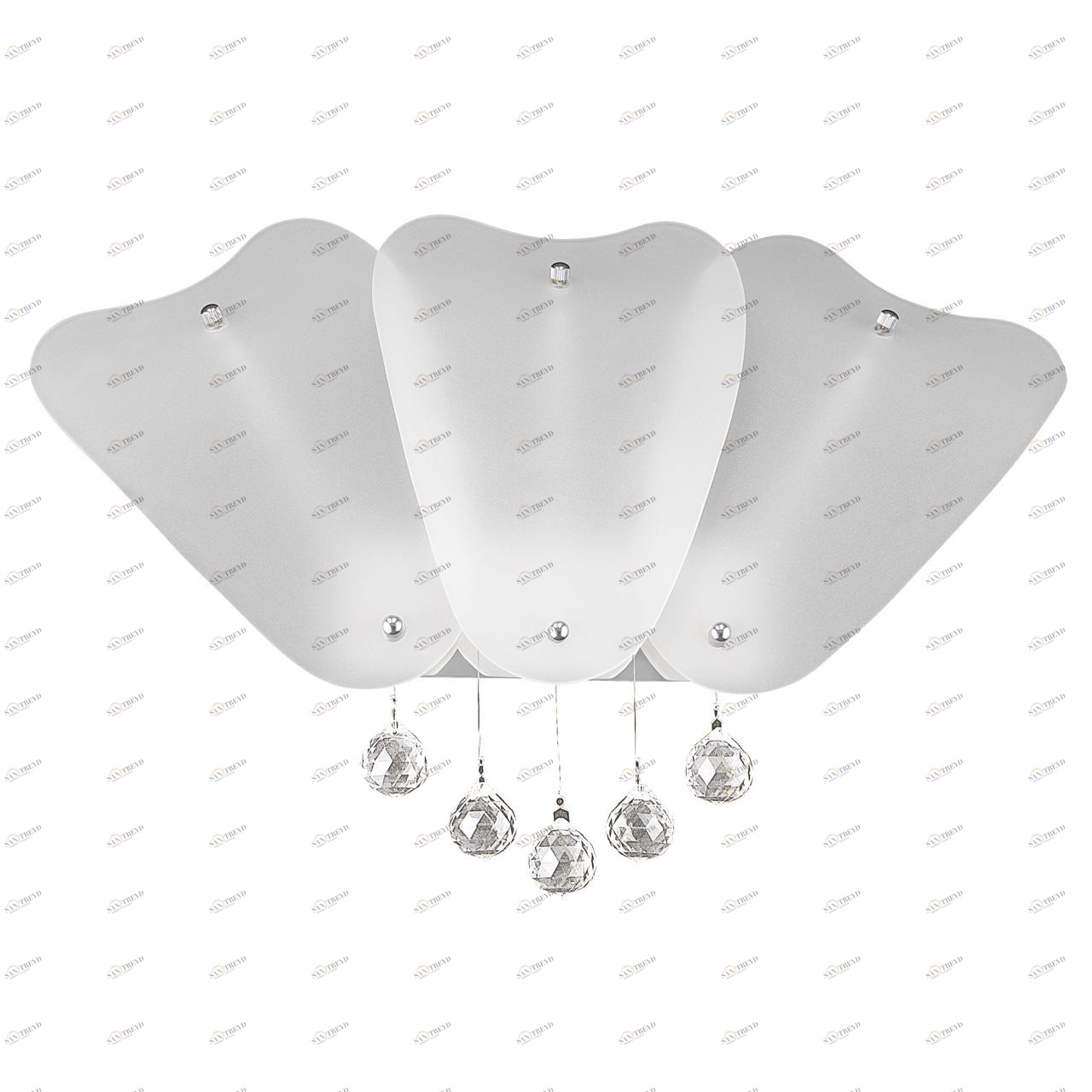 Бра Lightstar Lobo 804640 LIGHTSTAR  077300 Белый;прозрачный 