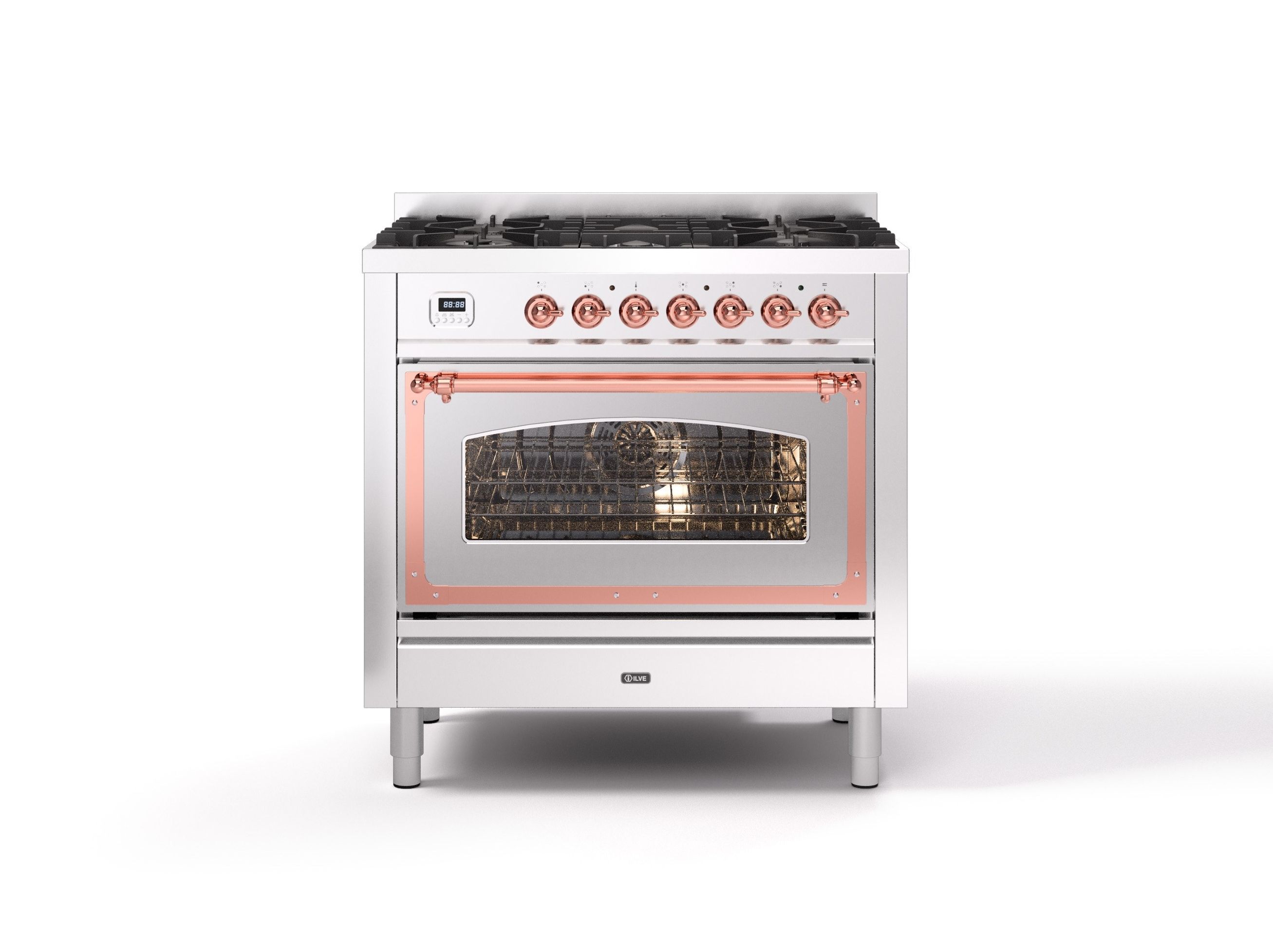 Отдельно стоящая кухня из нержавеющей стали Ilve Nostalgie ARCH-00004561 - Вид №17