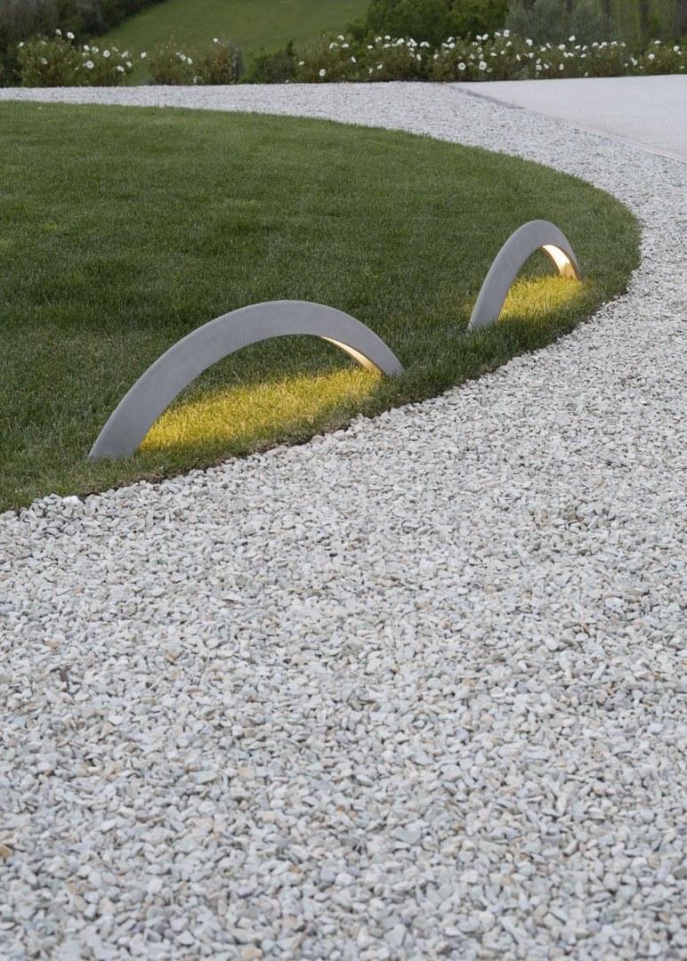 Martinelli Luce Торшер уличный светодиодный из бетона  2305/gr  - Вид №4