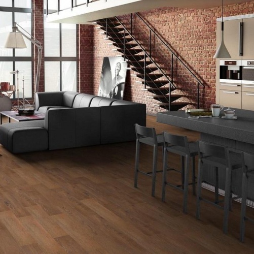 Виниловый ламинат Tarkett New Age Exotic Дуб с брашью (Текстурированная) 914,4х152,4/101,6 мм 1000901201 - Вид №7