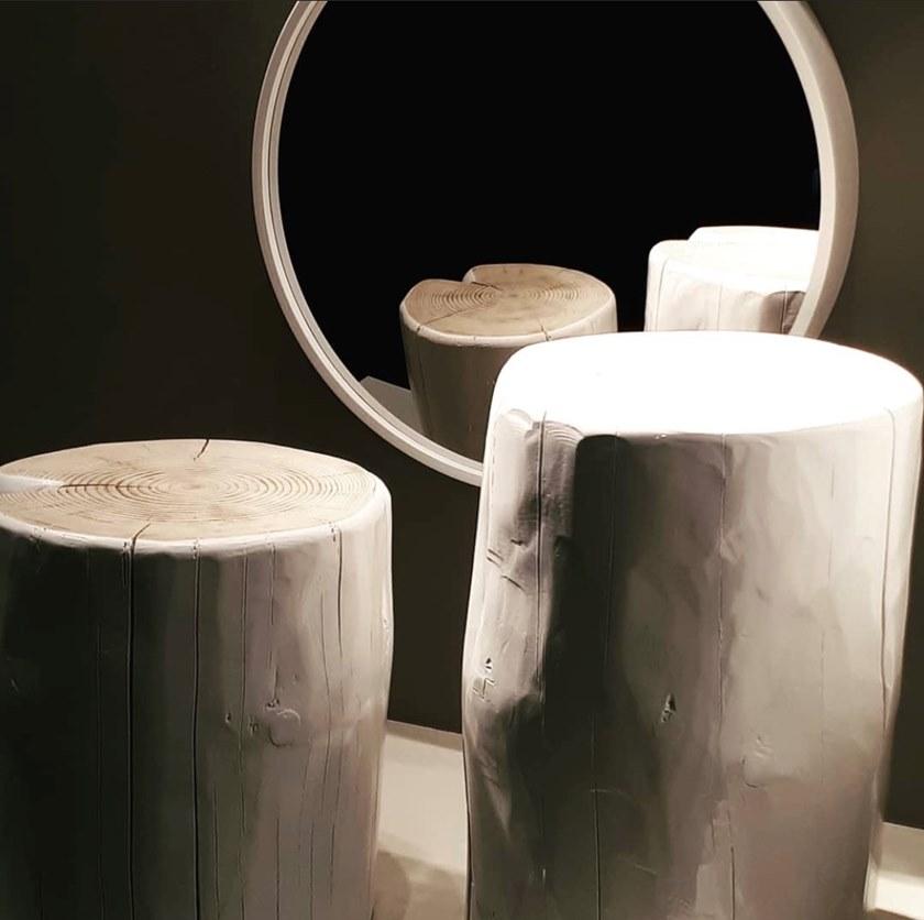 Fuoriluogo Низкий круглый журнальный столик из массива дерева sun-id-1400706 - Вид №2