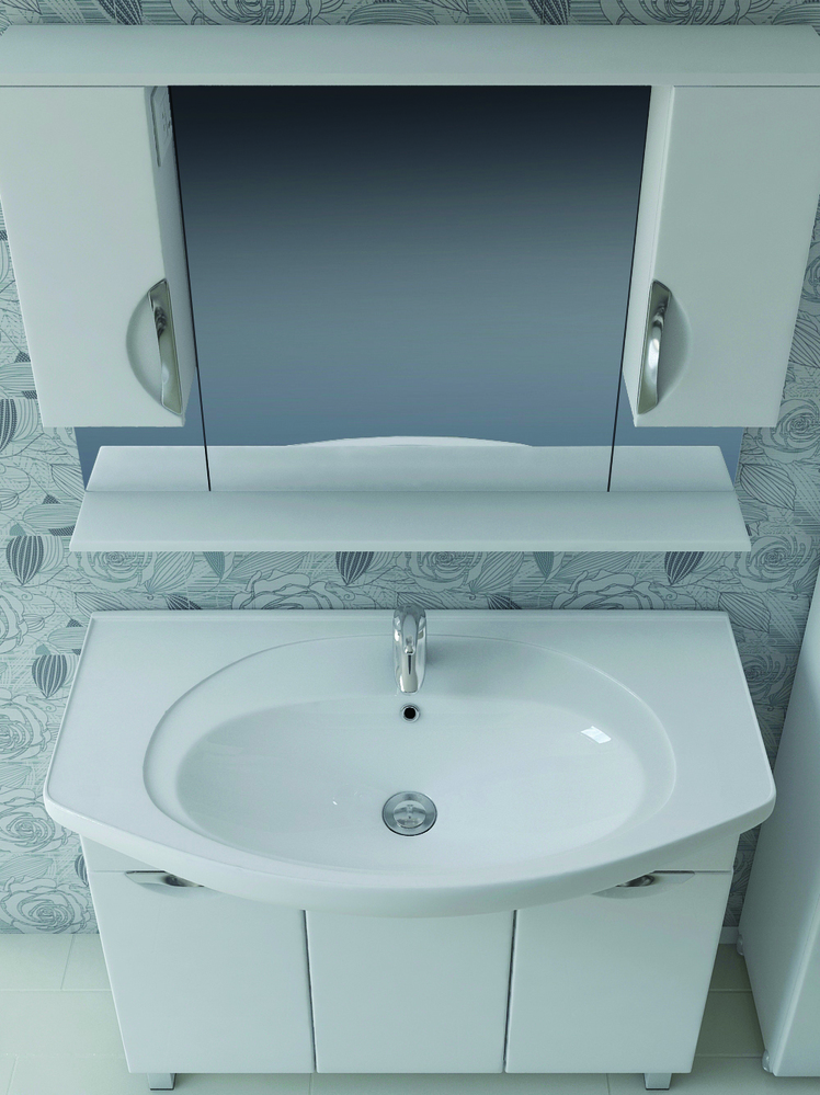 Тумба Callao 1050 (под ум Элеганс)1050⨉350⨉830 мм белый Santreyd sun-id-664532 - Вид №2