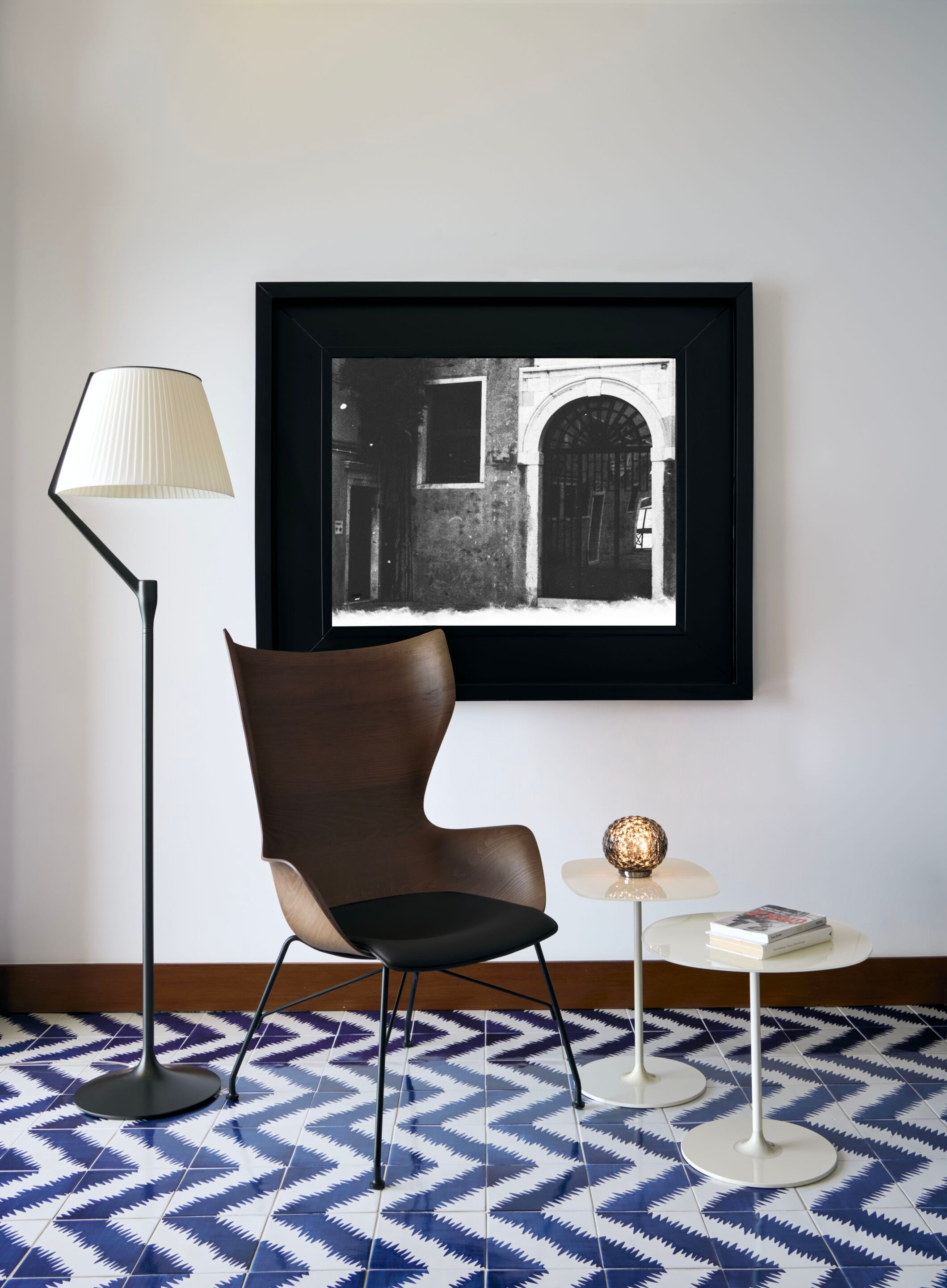 Заливка формы алюминия Сид торшер с диммером Kartell Angelo Stone ARCH-00059445 - Вид №2