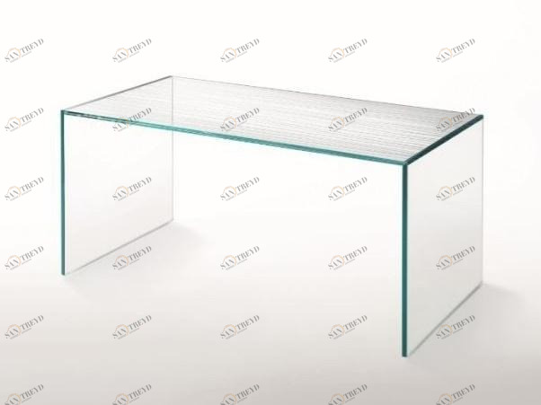 Glas Italia Прямоугольный стол из хрусталя Ghiacciolo ponte sun-id-1492680