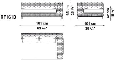 B&B Italia Outdoor Диван Ray outdoor sun-id-1493246 - Вид №2