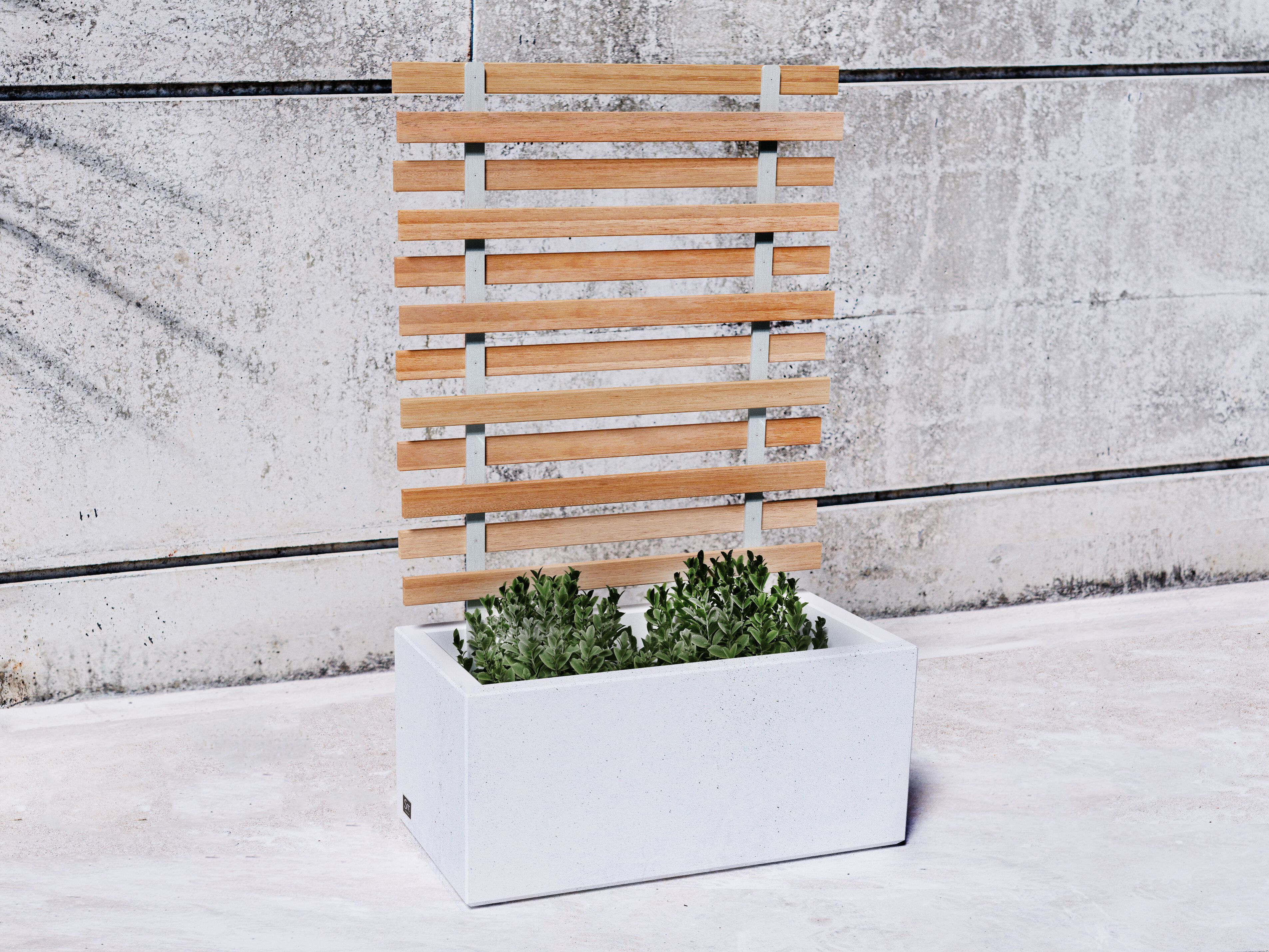 Плантатор для общественных мест с деревянной решеткой SIT коробка ARCH-00150190