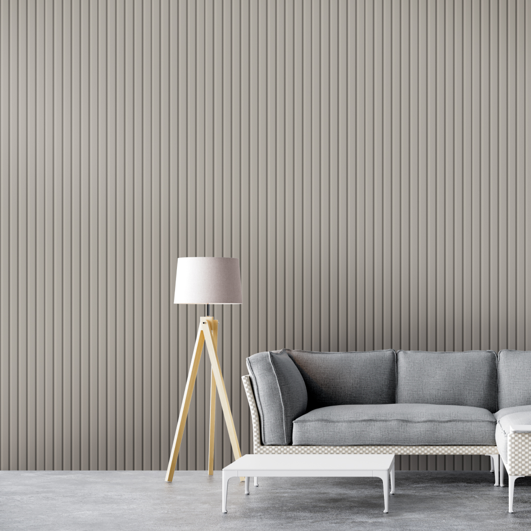 Профиль Финиш МДФ Stella Beats De Luxe Sandgrau 2700x77x16 (упак.4шт.) STSR-215 - Вид №3