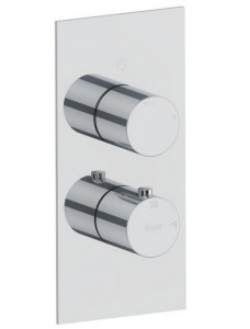 4612/2/PQ/E
+ 484021 Bellosta Rubinetterie ВСТРОЕННЫЙ ТЕРМОСТАТИЧЕСКИЙ СМЕСИТЕЛЬ С ДИВЕРТЕРОМ НА 2 ВЫХОДА