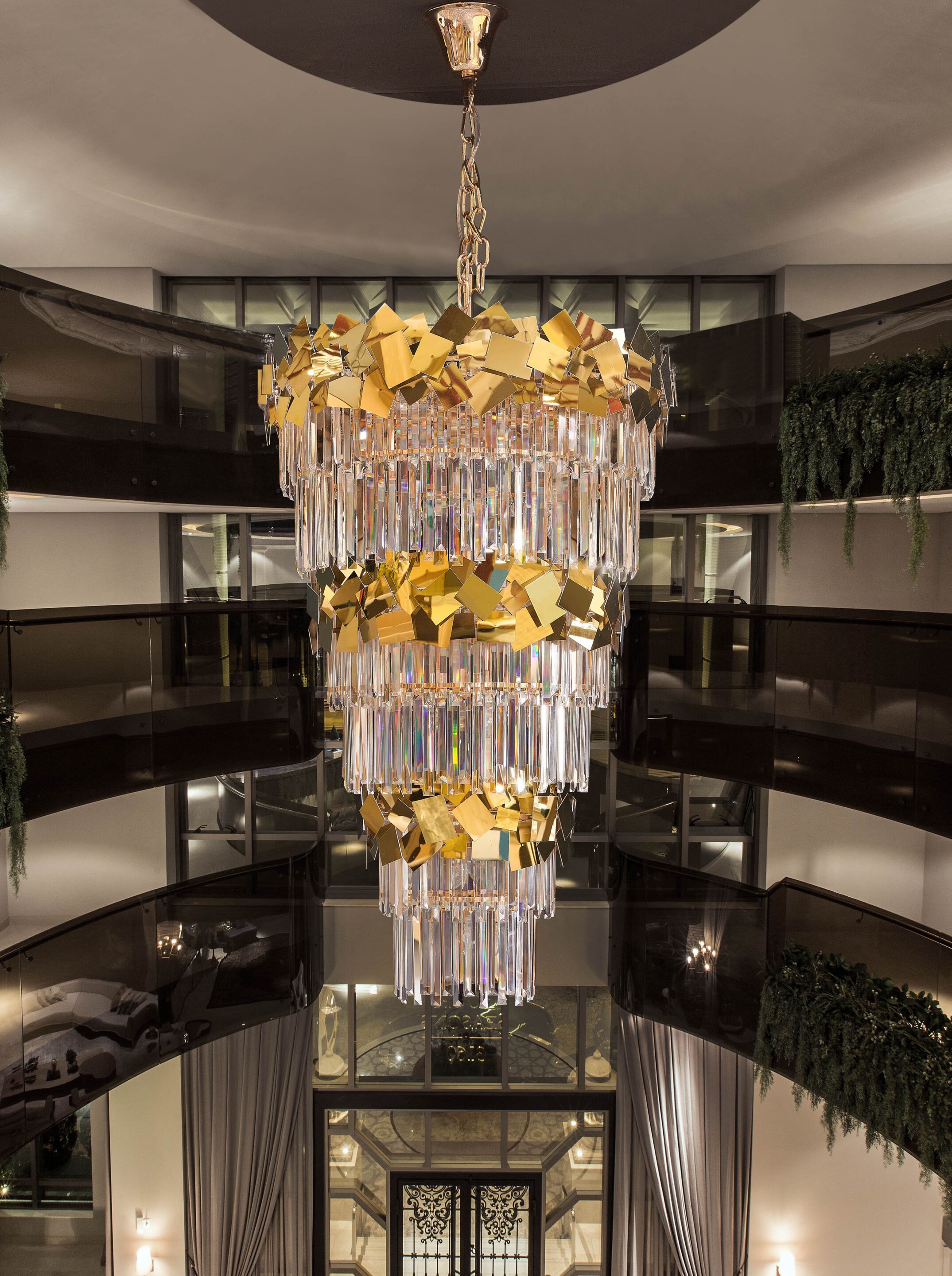 Люстра из нержавеющей стали с кристаллами K-Lighting Hemera ARCH-00119561 - Вид №2