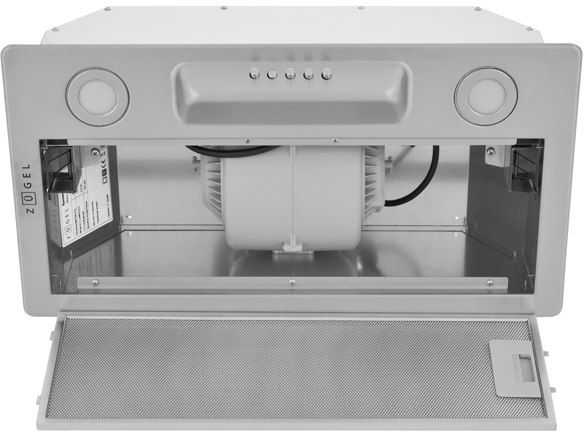 9175457 Вытяжка полновстраиваемая ZUGEL ZHI521X серебристый STDN-0061391 - Вид №6