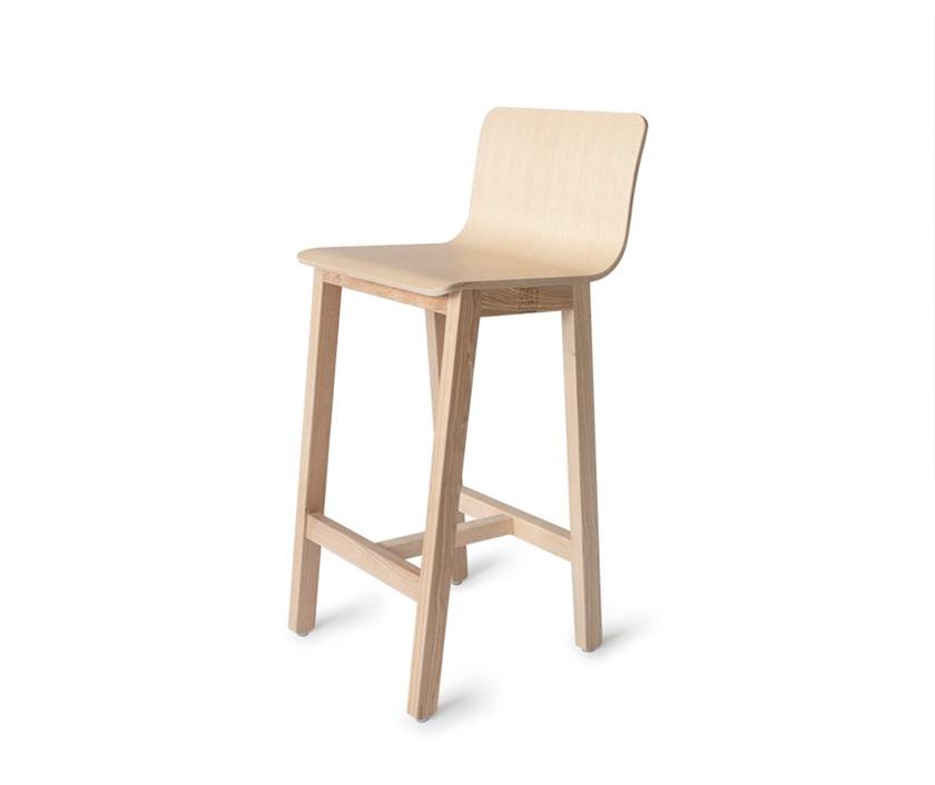 Askia Высокий табурет из ясеня с подставкой для ног Version 3 sun-id-1459255 - Вид №4