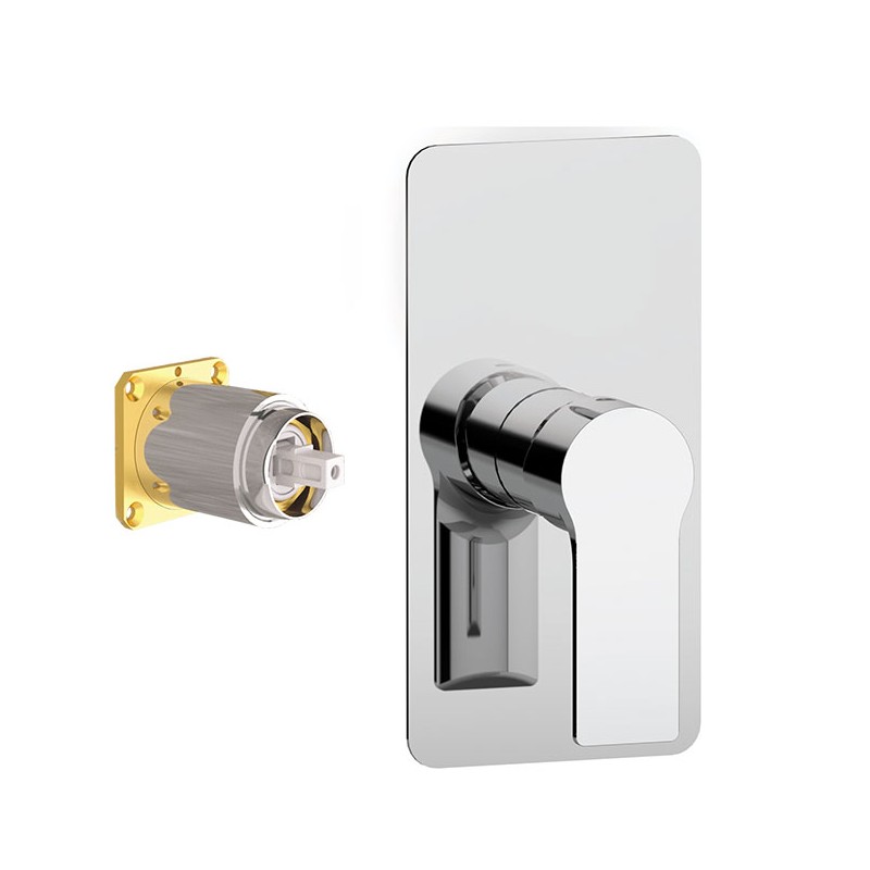 RX602KB Смеситель для душа DANIEL RUBINETTERIE Reflex