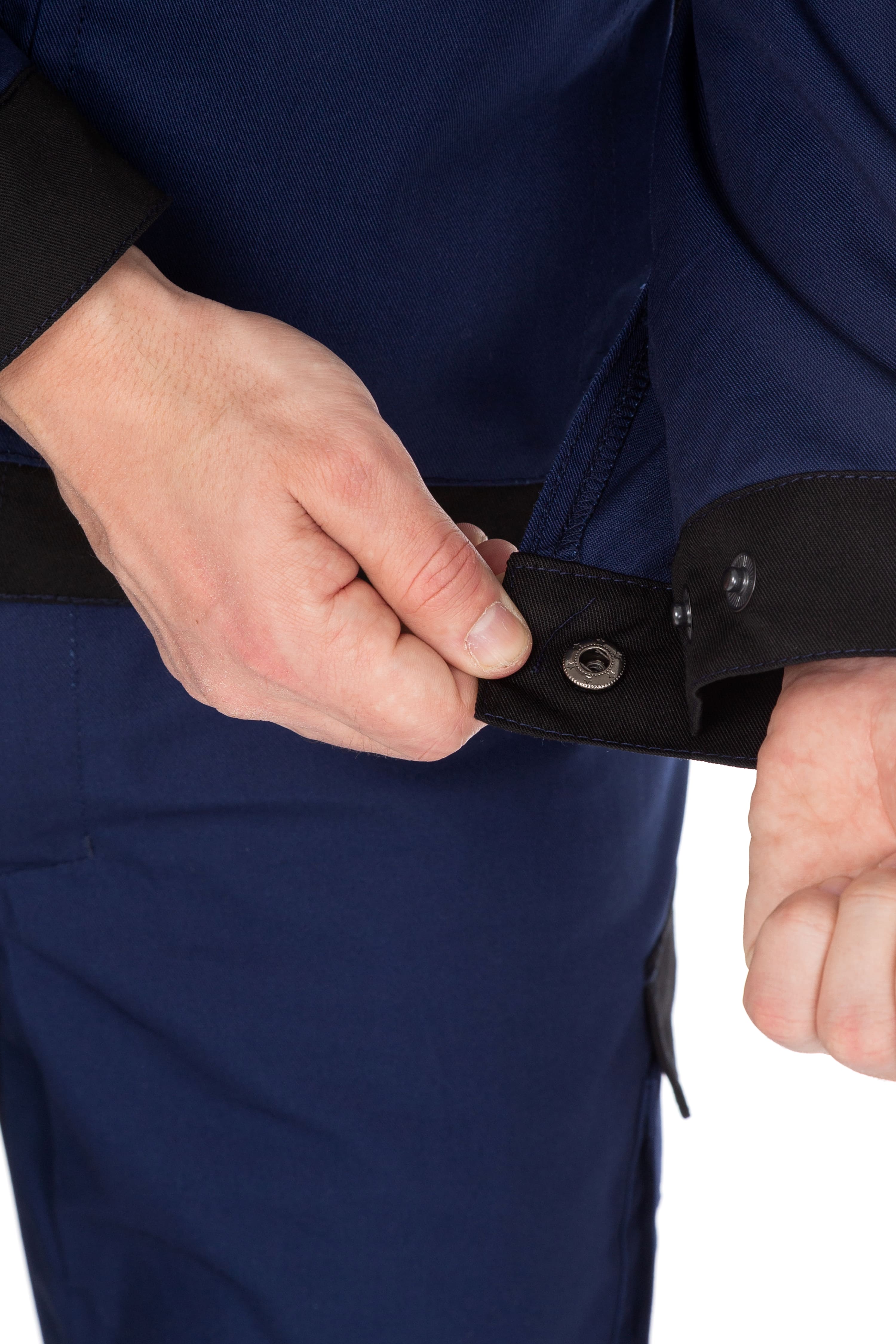 70047 Костюм  NEW темно-синий с черным STATUS  Летняя спецодежда  размер 56-58/182-188  - Вид №22