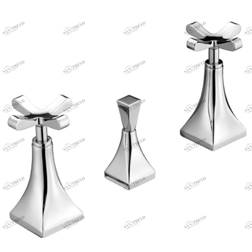 43061 Встроенный монокомандный смеситель для биде с автоматическим донным клапаном EFFEPI RUBINETTERIE Chic7cento 