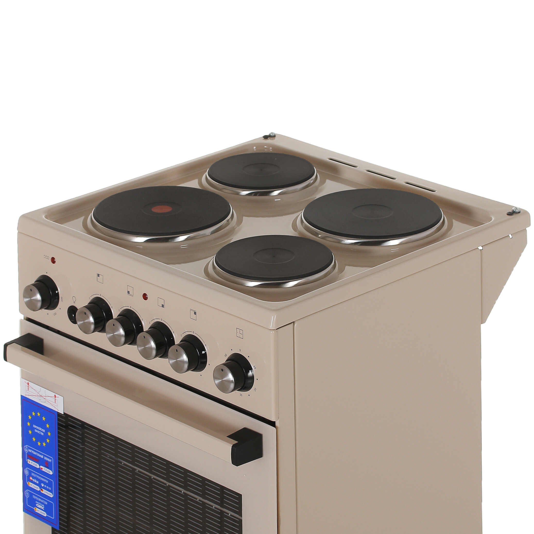 5301102 Электрическая плита De Luxe 5004.16э 016 бежевый STDN-0024756 - Вид №7