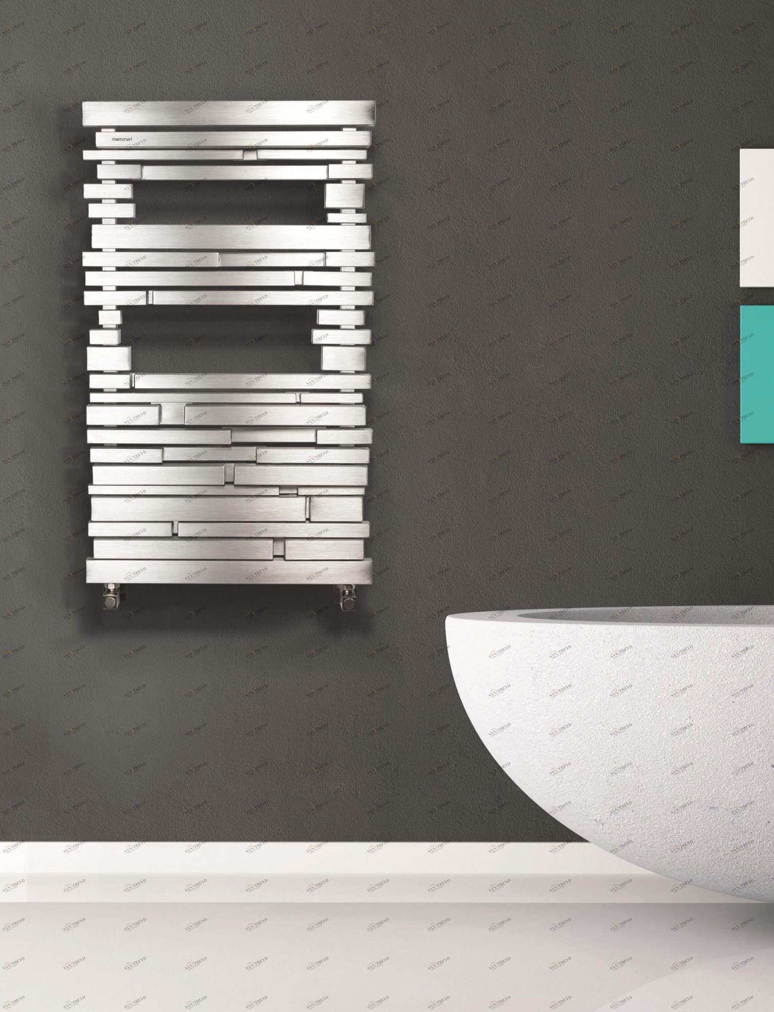 Полотенцесушитель Hammam TAURUS Stainless steel  комбинированный; электрический или водяной Сталь 