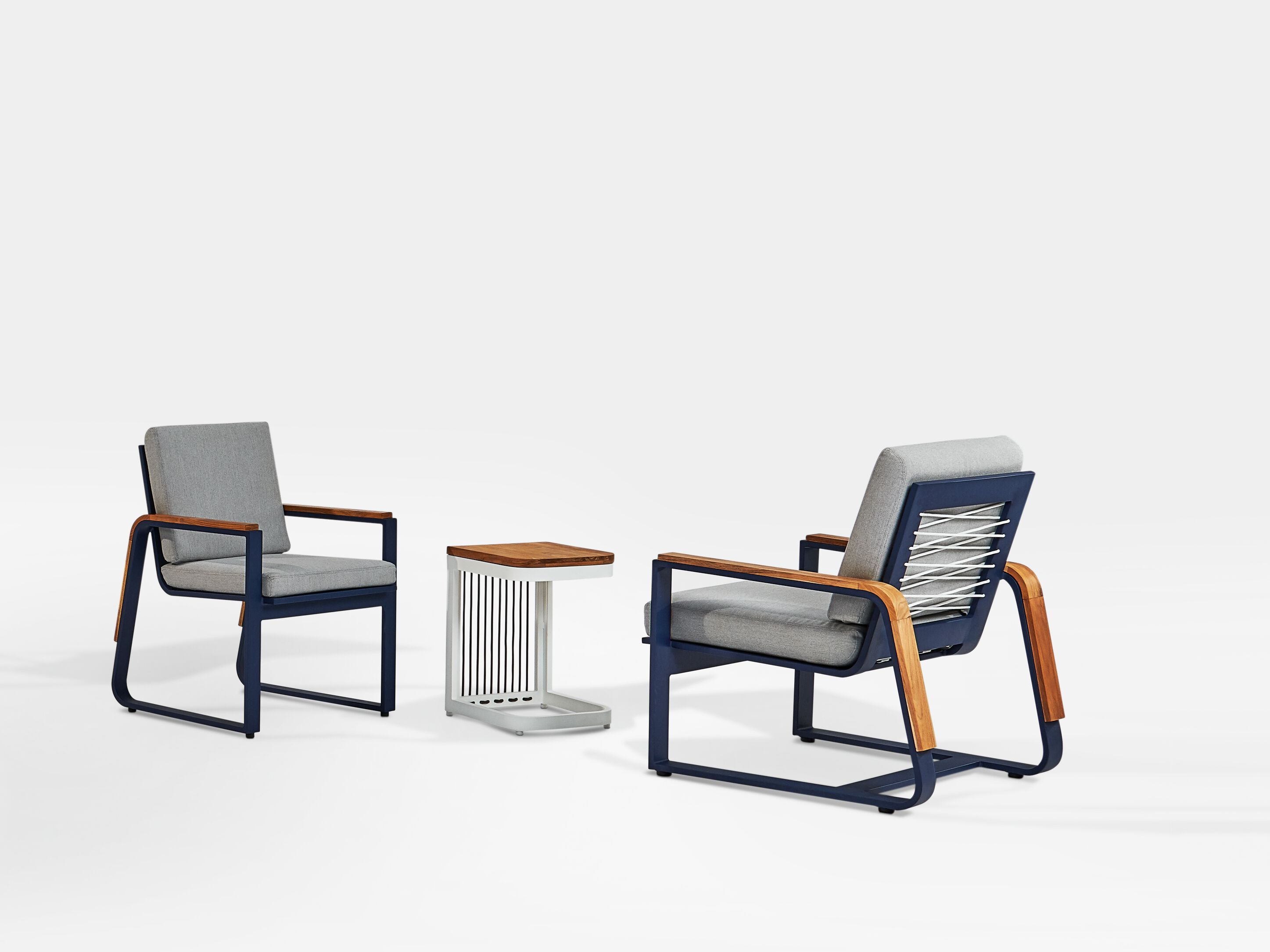 Алюминиевый мягкий садовый стул с подлокотниками Walters Regatta ARCH-00126049 - Вид №6