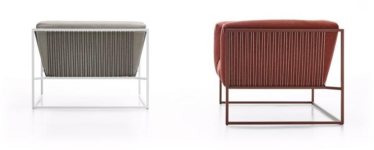 MDF Italia Садовое кресло из ткани с подлокотниками Arpa sun-id-1346890 - Вид №2